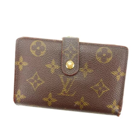 Louis Vuitton Wallet Purse Coin purse Monogram Brown Woman Authentic Used Y4608 - Picture 1 of 6